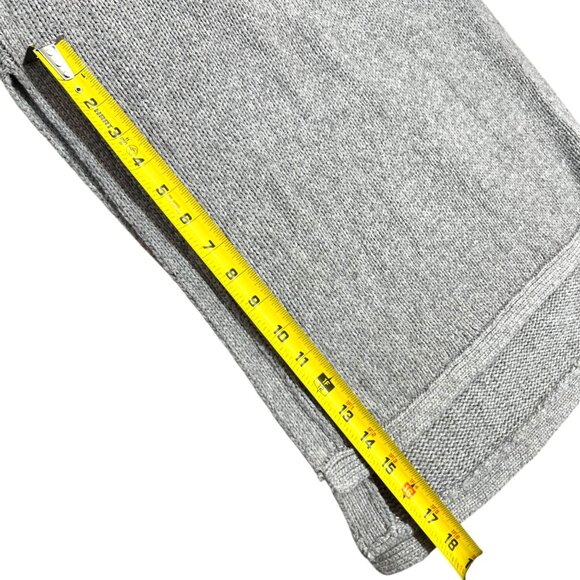 Nomad Morgan Carper Sleeveless Fringe Turtleneck Sweater Dress Gray Size Small - Picture 8 of 13